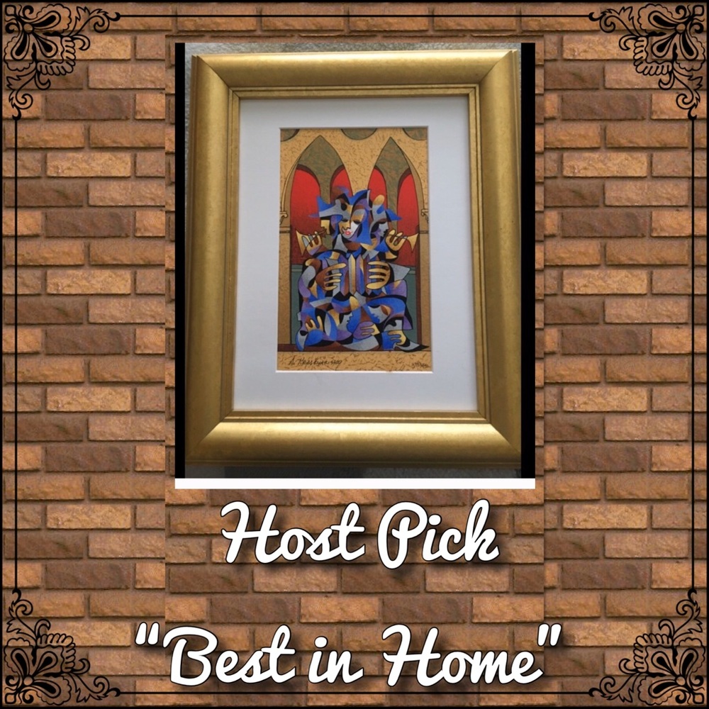 ⭐️HP ⭐️ Anatole Krasynansky8”x11” signed serigraph